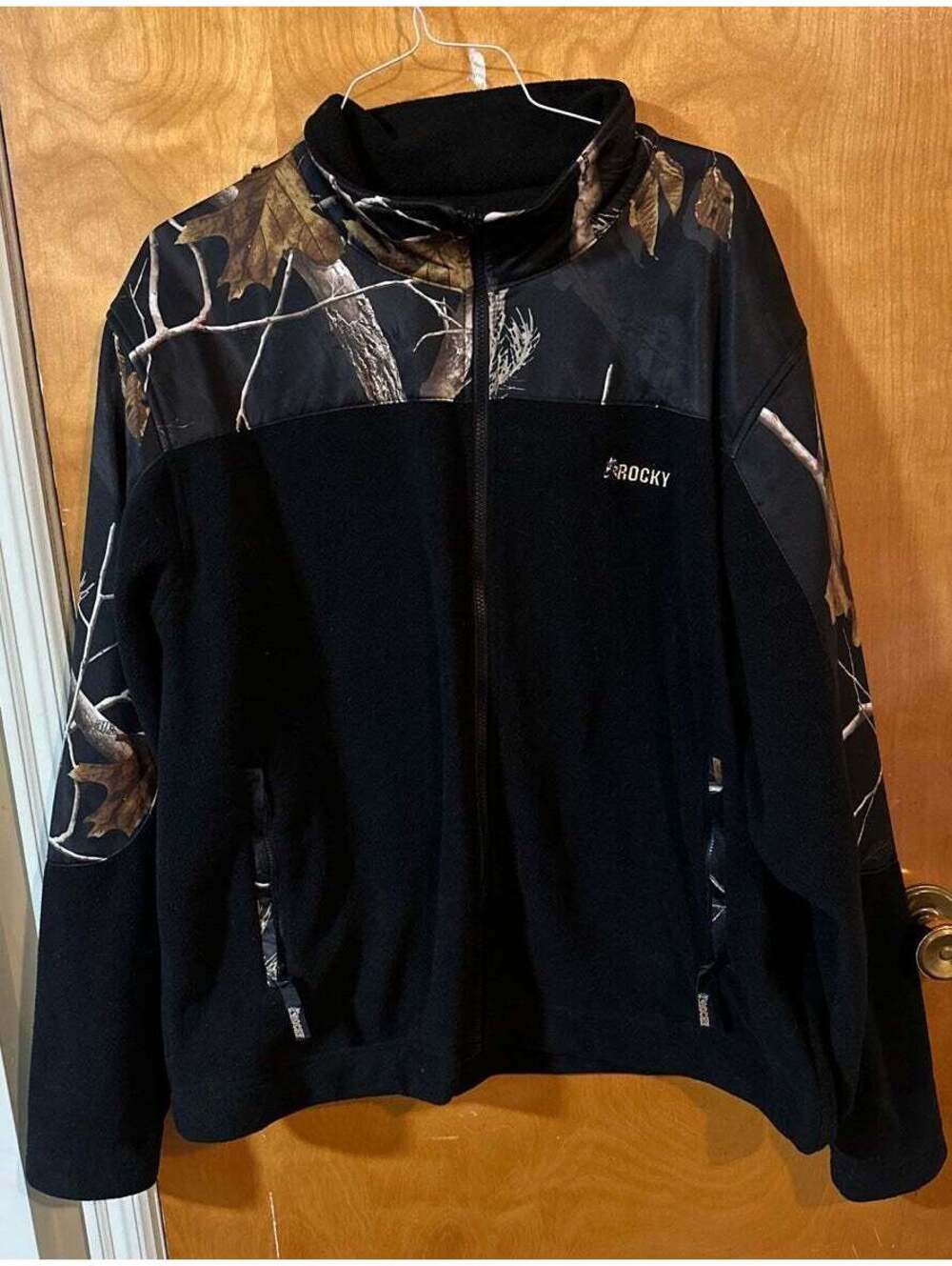 Rocky black and camo jacket size XXL